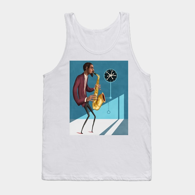 Out to Lunch Tank Top by charliepadgett